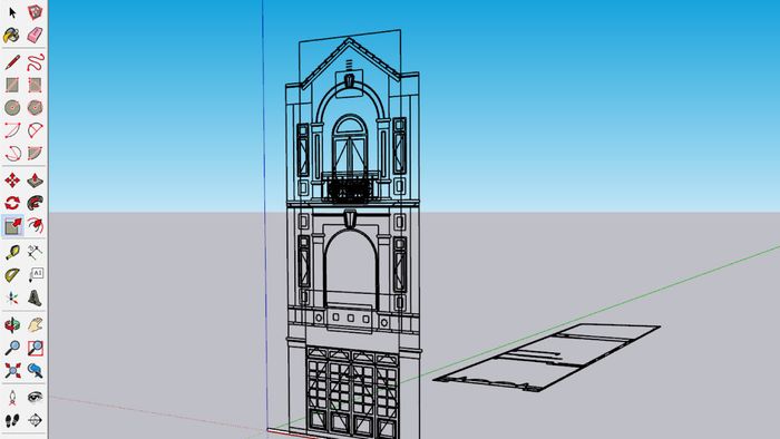 File SKP cho phép chỉnh sửa đơn giản